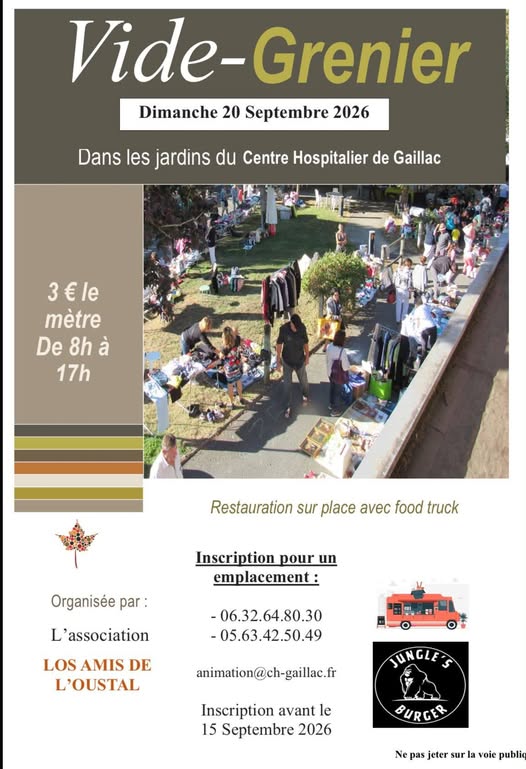 vide grenier ch gaillac