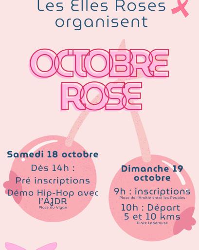 Les Elles Roses organisent OCTOBRE ROSE