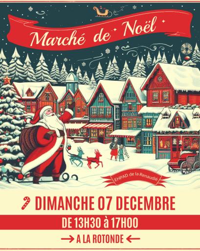Marché de Noël 2025 – EHPAD de la Renaudié 